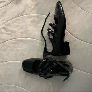 BNWOT ASOS Buckle Block Heel Maryjanes